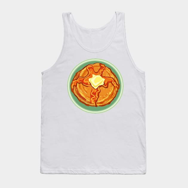 Above the Pancakes Tank Top by SWON Design